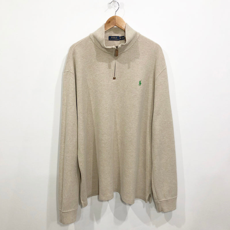 Polo Ralph Lauren Knit Quarter Zip (2XL/BIG-3XL)