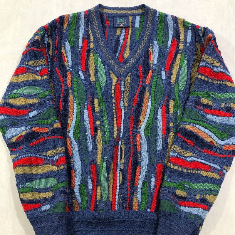 Vintage Limnos Australia Cable Knit Sweater (L/BIG)