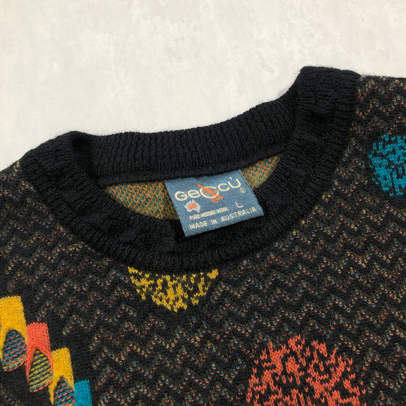 Vintage Geccu Australia Wool Knit Sweater (L)