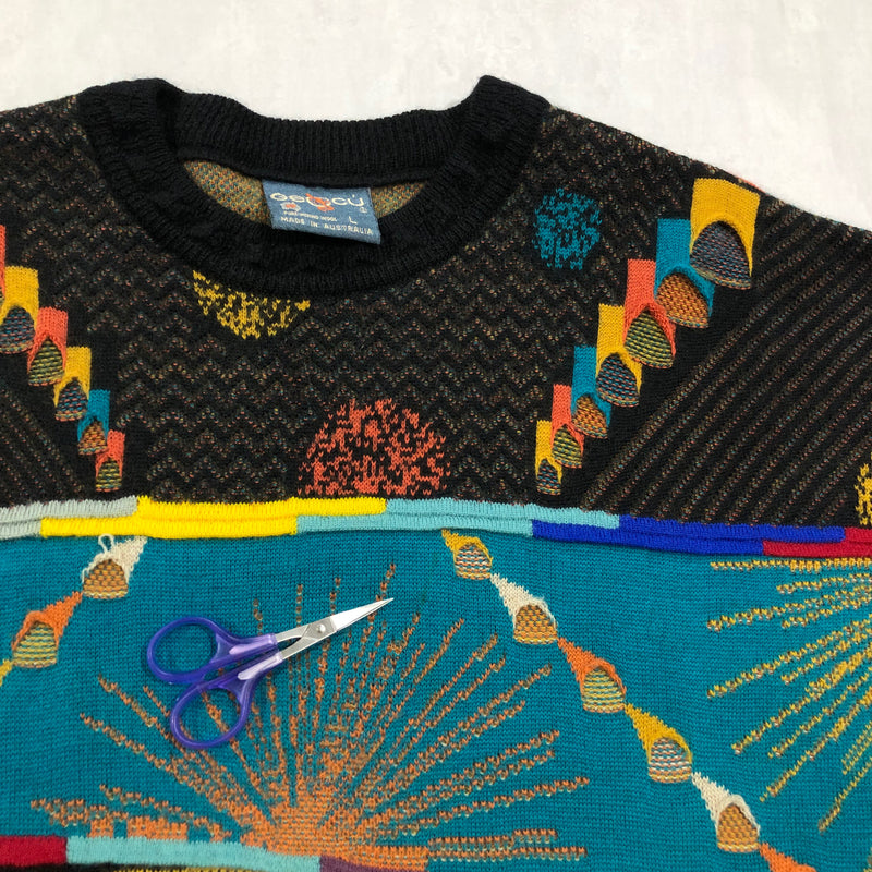 Vintage Geccu Australia Wool Knit Sweater (L)