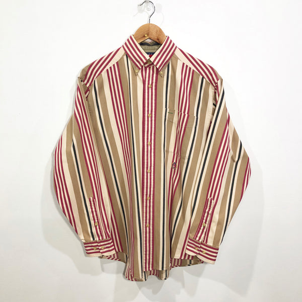 Vintage Tommy Hilfiger Shirt Lion Crest Logo (S/BIG-M)