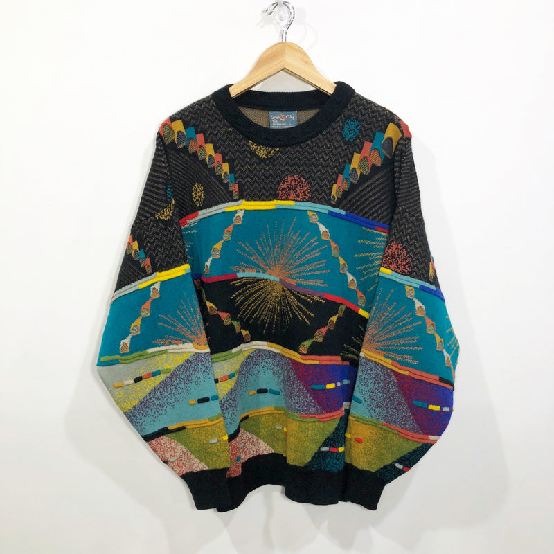 Vintage Geccu Australia Wool Knit Sweater (L)