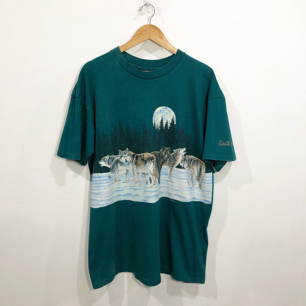 Vintage T-Shirt Wolves USA (XL)