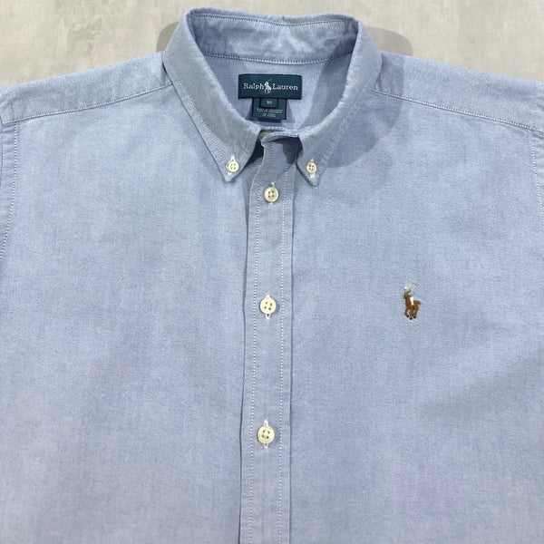 [REWORKED] Polo Ralph Lauren Cropped Shirt (W/M)