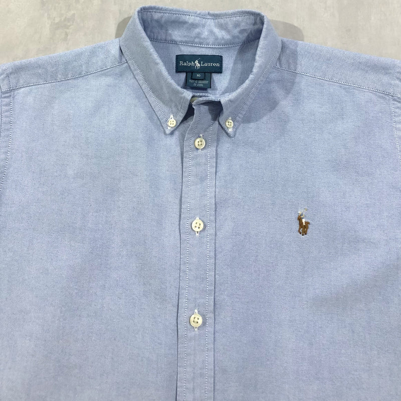[REWORKED] Polo Ralph Lauren Cropped Shirt (W/M)