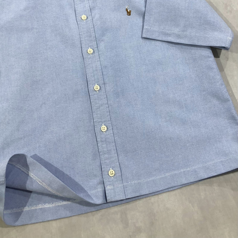 [REWORKED] Polo Ralph Lauren Cropped Shirt (W/M)