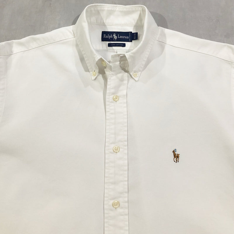 [REWORKED] Polo Ralph Lauren Cropped Shirt (L)