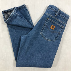 Carhartt Flannel-Lined Jeans (34)