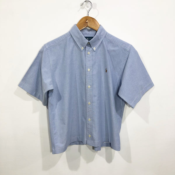 [REWORKED] Polo Ralph Lauren Cropped Shirt (W/M)