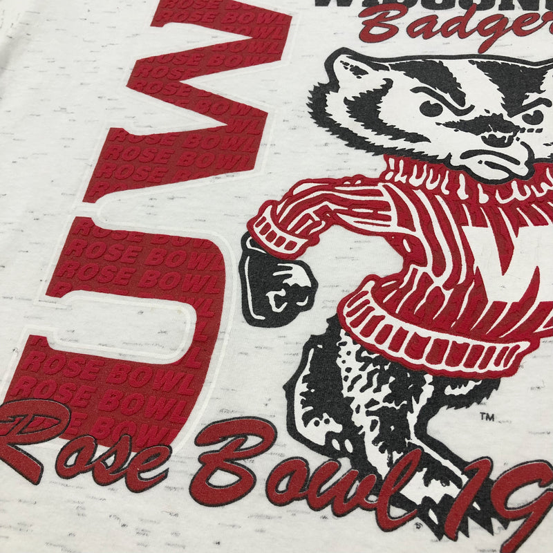 Vintage T-Shirt Wisconsin Uni Badgers USA (L)