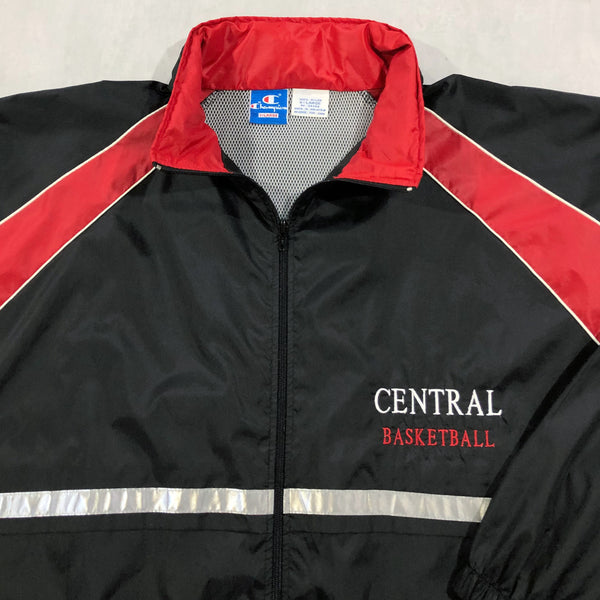 Vintage Champion Lightweight Jacket Central Basketball (XL)