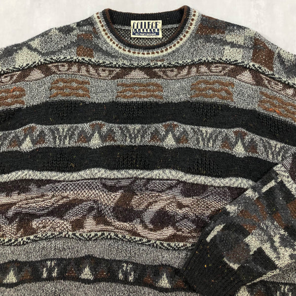 Vintage College Italy Knit Sweater (L/BIG-XL)