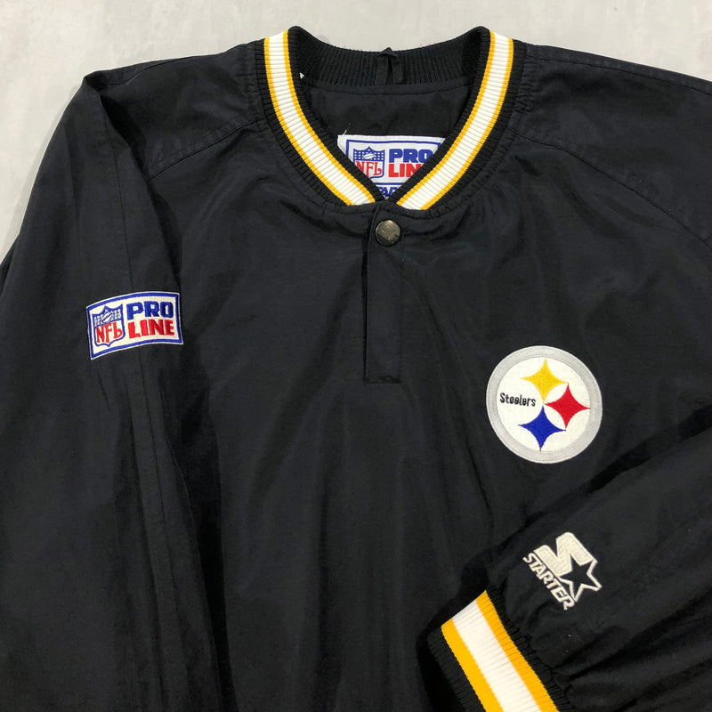 Vintage Starter NFL Windbreaker Pittsburgh Steelers (L/BIG)