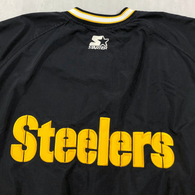 Vintage Starter NFL Windbreaker Pittsburgh Steelers (L/BIG)