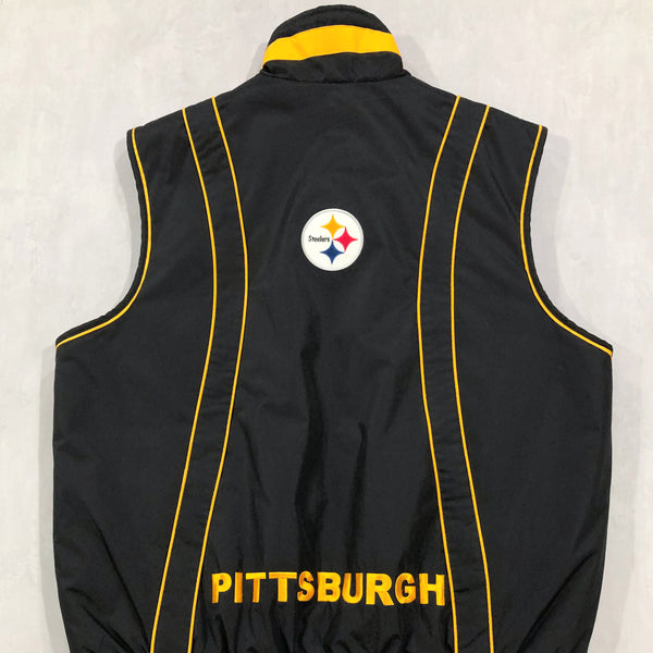 NFL Vest Jacket Pittsburgh Steelers (L/BIG)