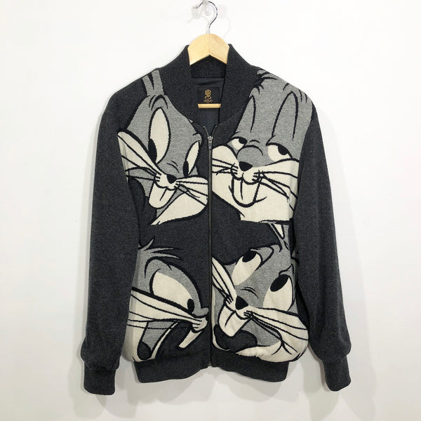 Vintage Warner Bros Golf Knit Jacket Bugs Bunny (L)