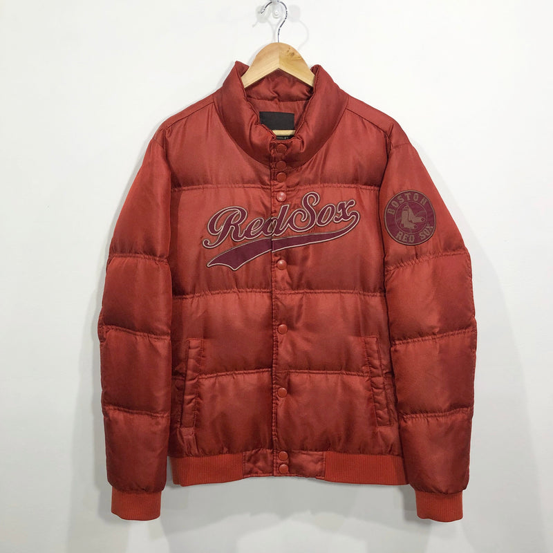 Red sox puffer discount jacket