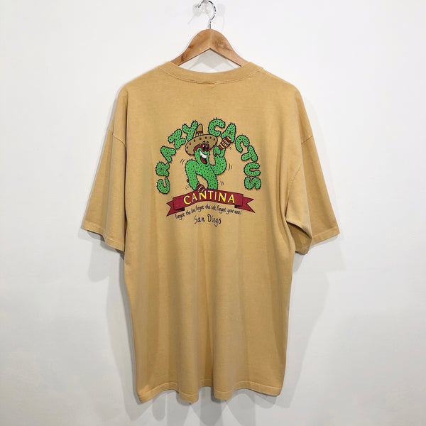 Vintage Crazy Shirts T-Shirt Crazy Cactus USA (XL/TALL)