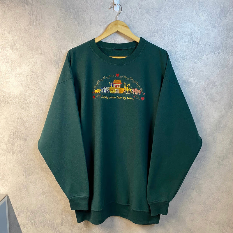 Vintage Sweatshirt Noah's Ark (XL)