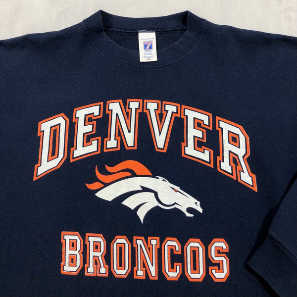 Vintage Logo 7 Sweatshirt NFL Denver Broncos (XL)