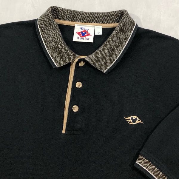 Vintage Disney Polo Shirt Cruise Line (L/BIG)