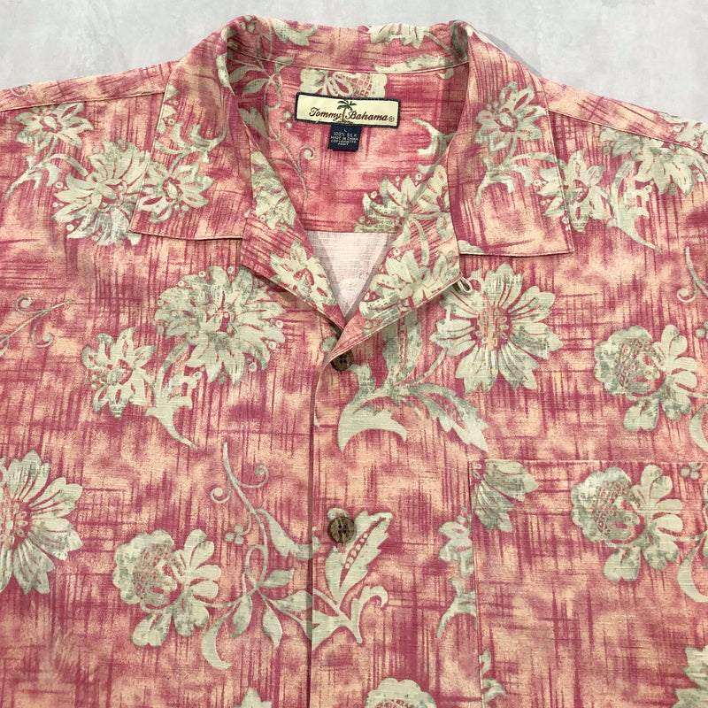 Tommy Bahama Hawaiian Shirt (L/BIG-XL)