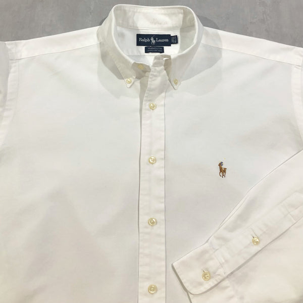 [REWORKED] Polo Ralph Lauren Cropped Shirt (XL)