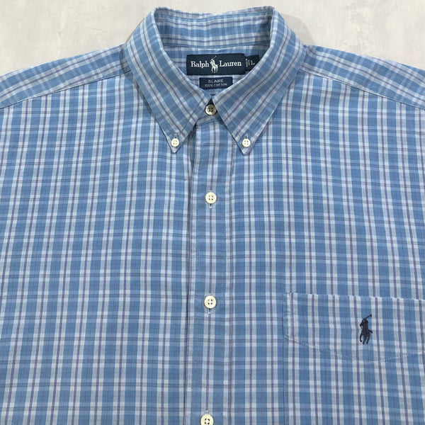 [REWORKED] Polo Ralph Lauren Cropped Shirt (XL)