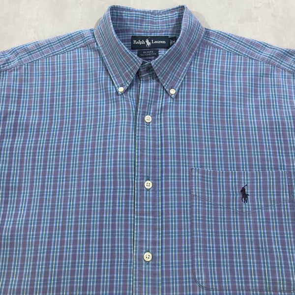 [REWORKED] Polo Ralph Lauren Cropped Shirt (L)