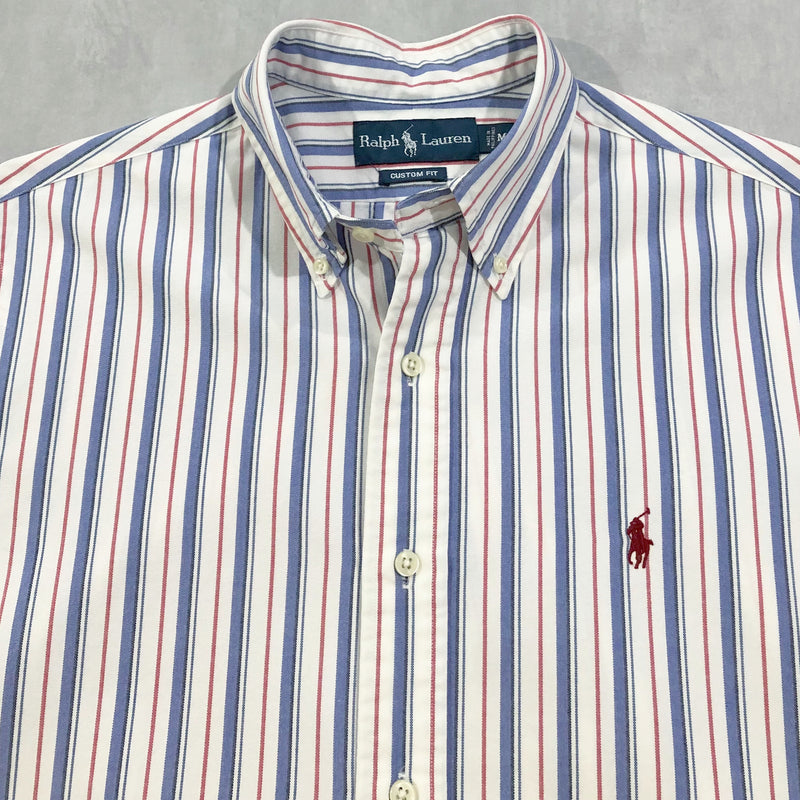 [REWORKED] Polo Ralph Lauren Cropped Shirt (M)