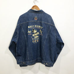 Vintage Disney Denim Jacket Walt Disney Studios (XL/BIG-2XL