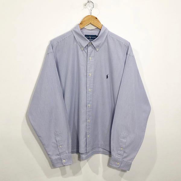 [REWORKED] Polo Ralph Lauren Cropped Shirt (XL-2XL)