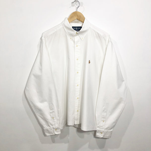 [REWORKED] Polo Ralph Lauren Cropped Shirt (XL)