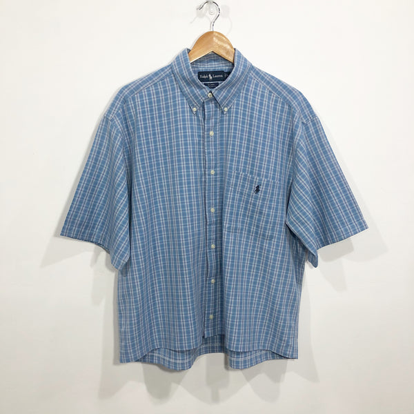 [REWORKED] Polo Ralph Lauren Cropped Shirt (XL)