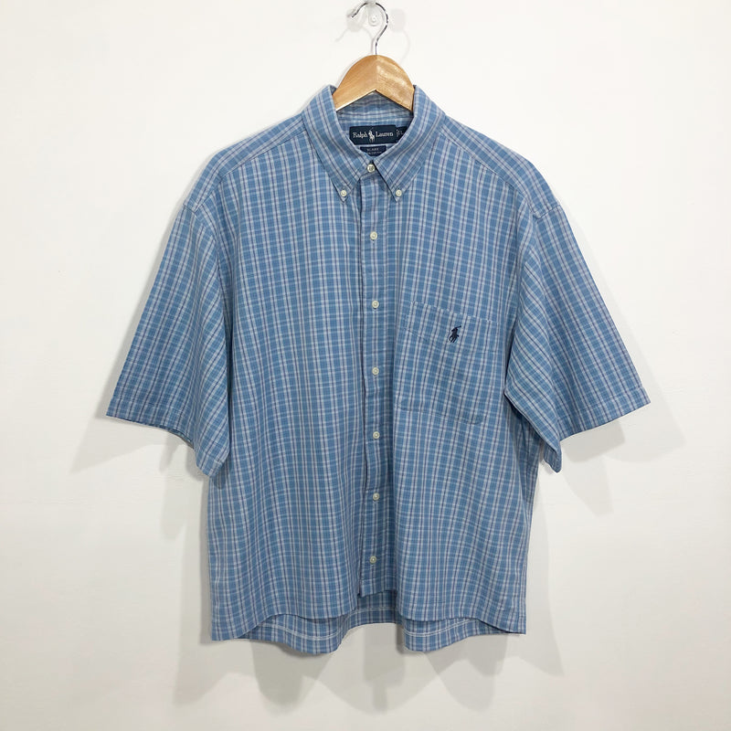 [REWORKED] Polo Ralph Lauren Cropped Shirt (XL)