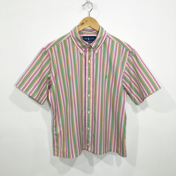[REWORKED] Polo Ralph Lauren Cropped Shirt (M)