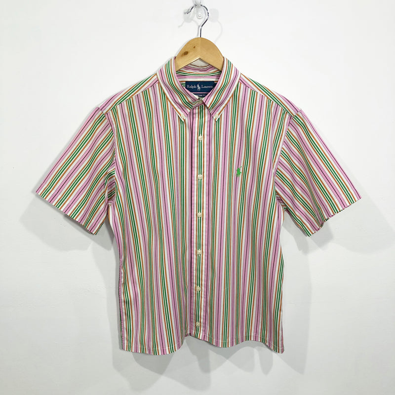 [REWORKED] Polo Ralph Lauren Cropped Shirt (M)
