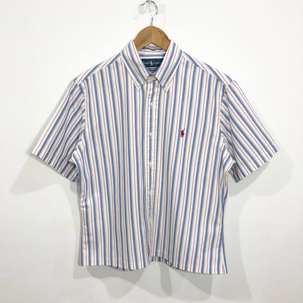 [REWORKED] Polo Ralph Lauren Cropped Shirt (M)