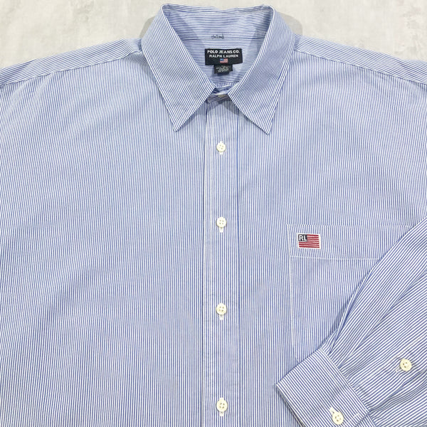 Vintage Polo Jeans Co. Ralph Lauren Shirt (2XL)