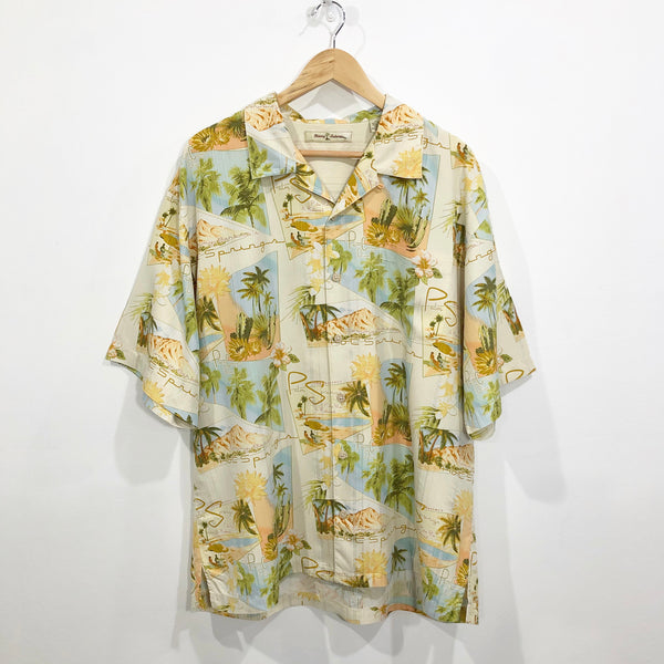 Tommy Bahama Hawaiian Shirt (XL)