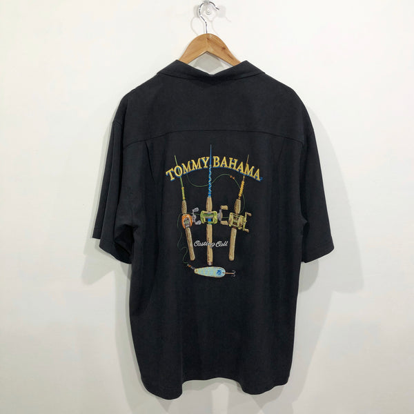 Tommy Bahama Hawaiian Shirt (L/BIG)