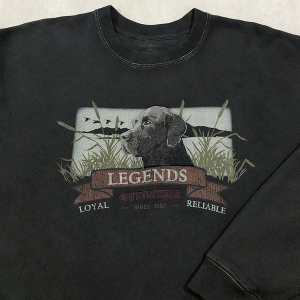 Croft & Barrow Sweatshirt Loyal Reliable Legends (L)