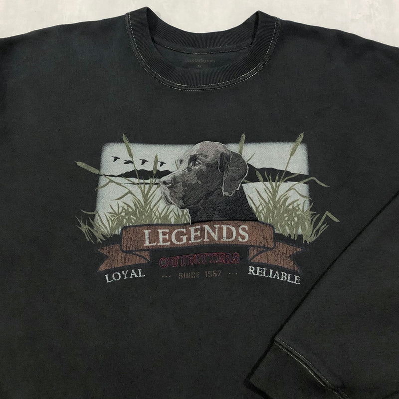 Croft & Barrow Sweatshirt Loyal Reliable Legends (L)