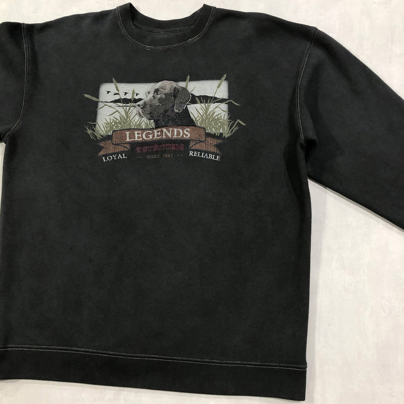 Croft & Barrow Sweatshirt Loyal Reliable Legends (L)