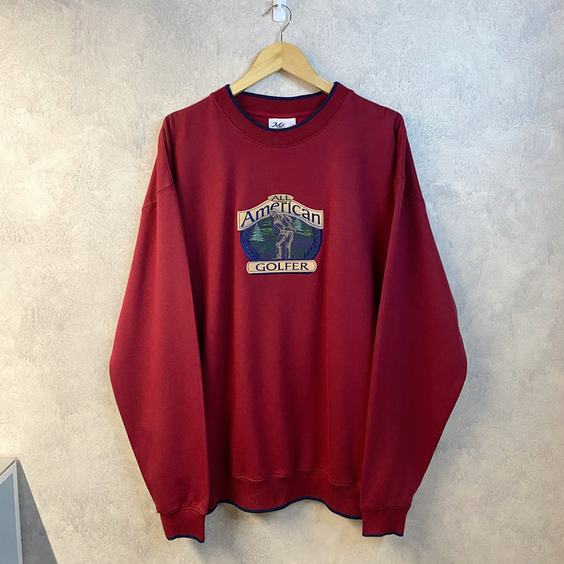 Vintage Sweatshirt All American Golfer (XL)