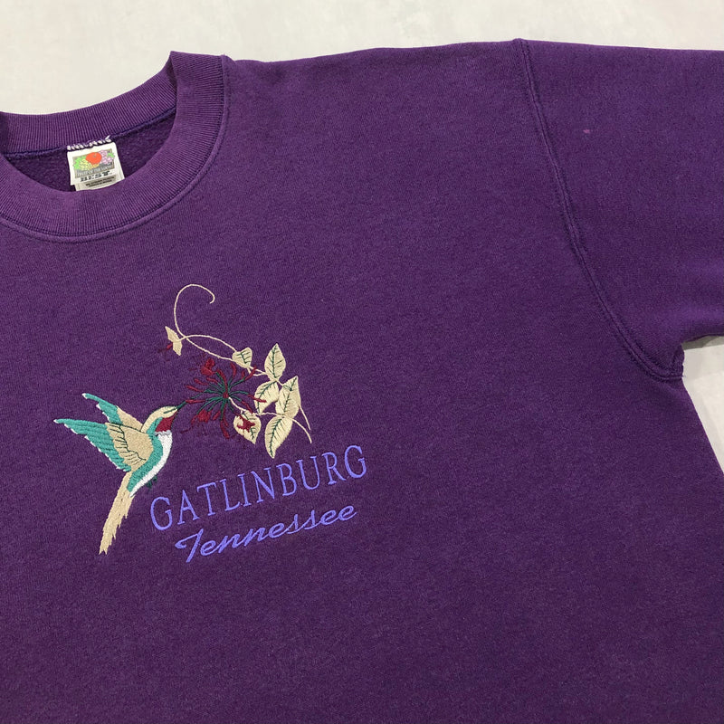 Vintage Fruit of the Loom Sweatshirt Gatlinbugh (L/SHORT)