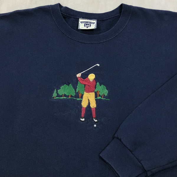 Vintage Lee Sweatshirt Golf USA (L/BIG)