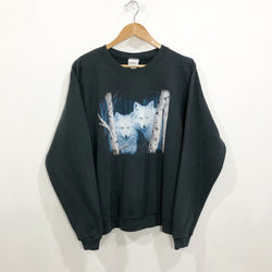 Vintage Anvil Sweatshirt Wolves (M)