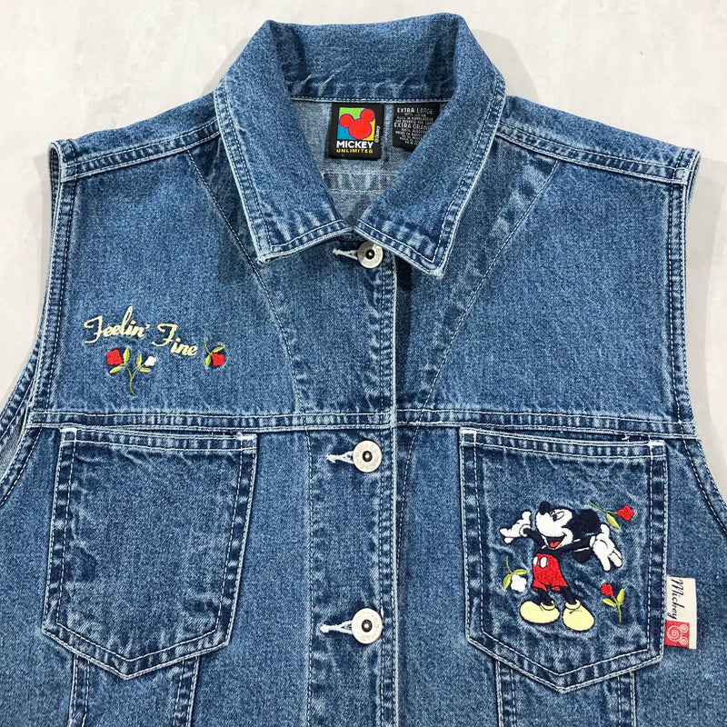Vintage Disney Denim Vest (W/L) – VINTAGELANDNZ