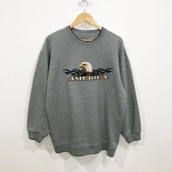 Croft & Barrow Sweatshirt America (M)